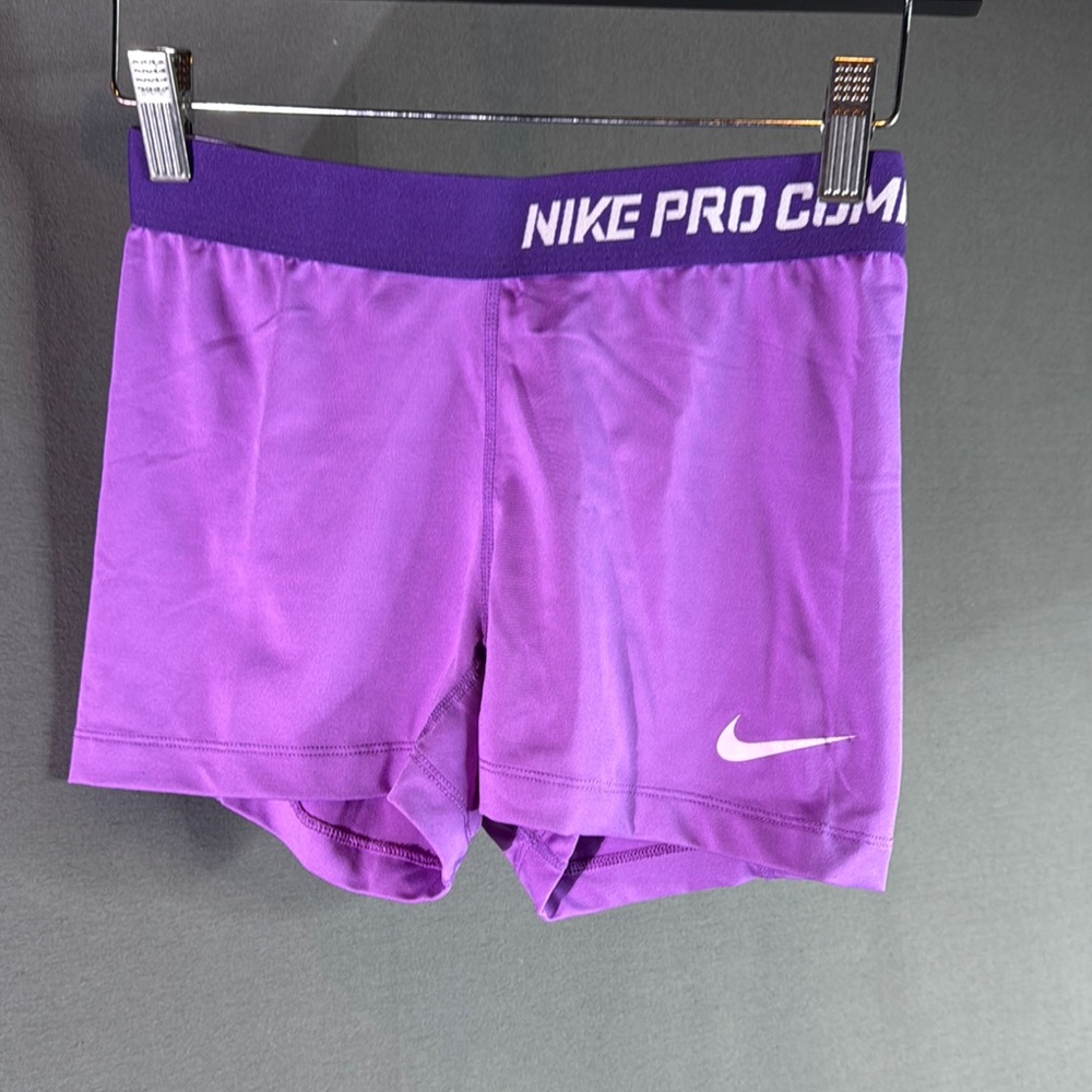 Nike Purple Pro Compression Women's Shorts